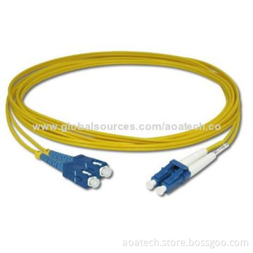 LC-SC patch cord, in simplex, duplex and mini zip, single mode(SM) and multi-mode (MM)New